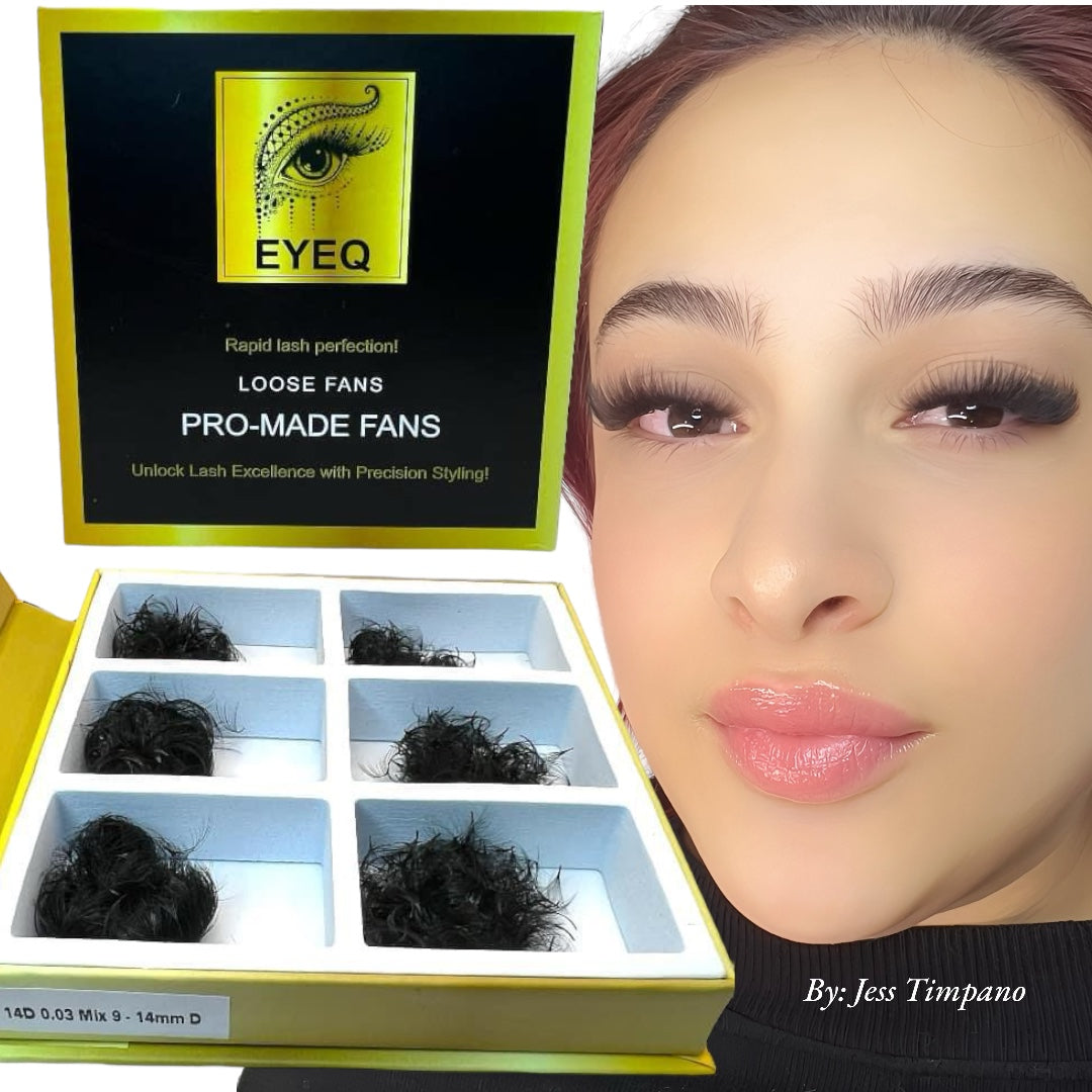 14D Pro-made lashes 2000 pcs