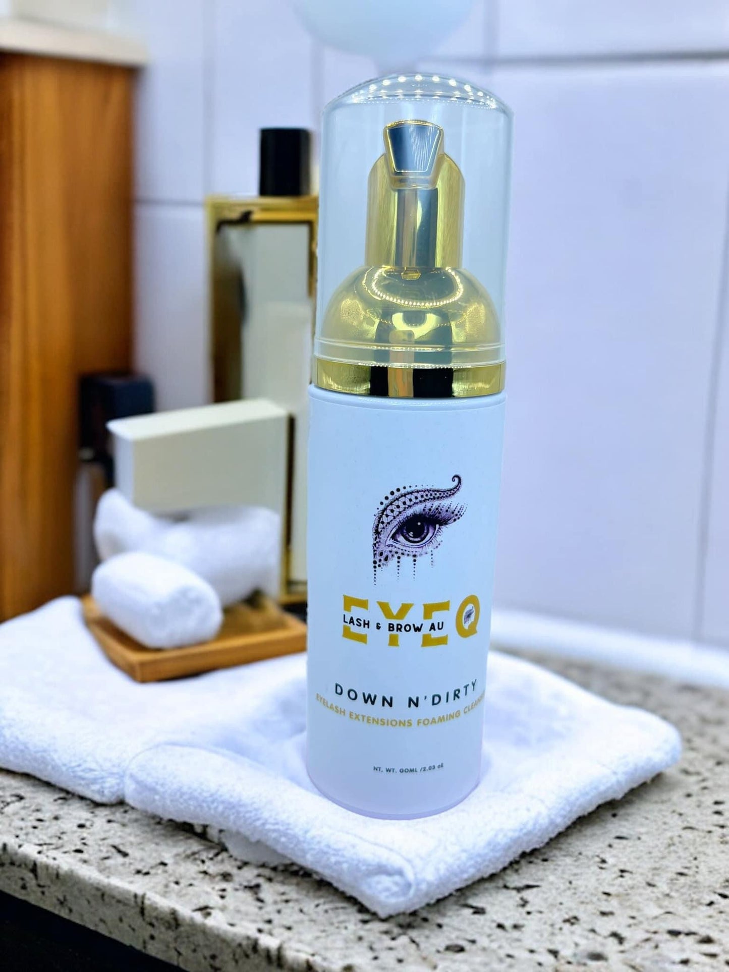 Eyelash Foaming Shampoo w/Free Brush