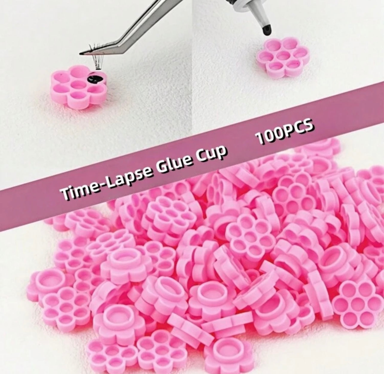 Eyelash Glue Cup 100pcs