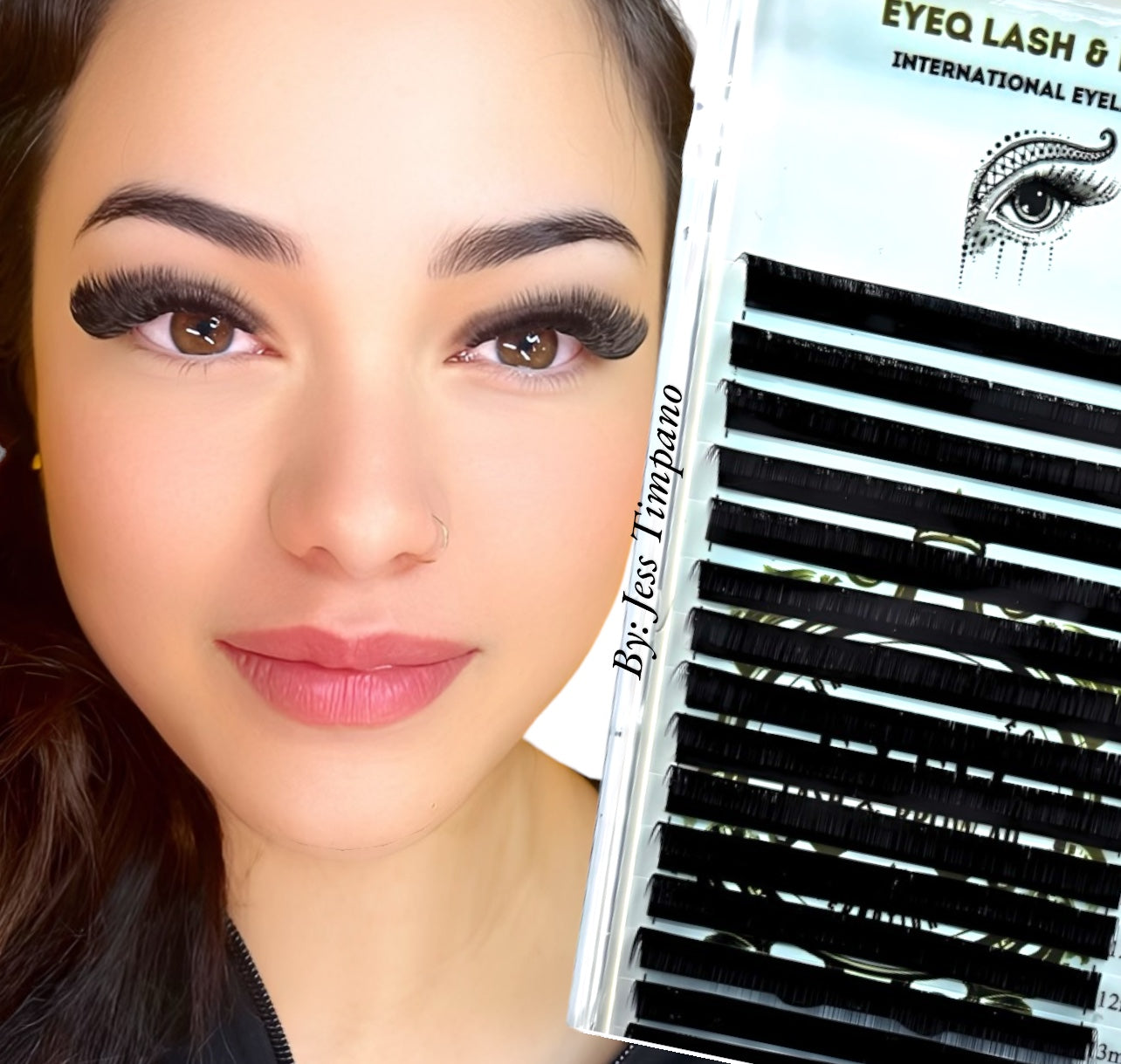 0.5 Individual lashes for Hand made fans 8-14mm