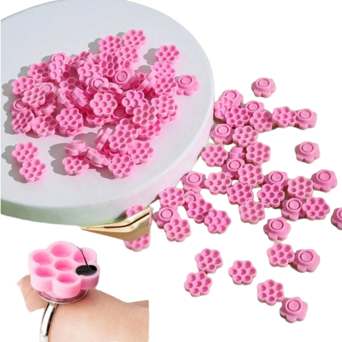 Eyelash Glue Cup 100pcs