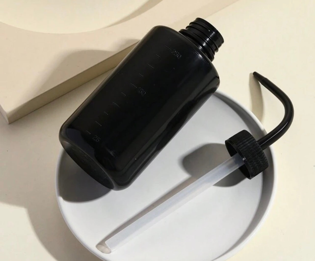 Eyelash Cleaning bottle with curved spout 250ML