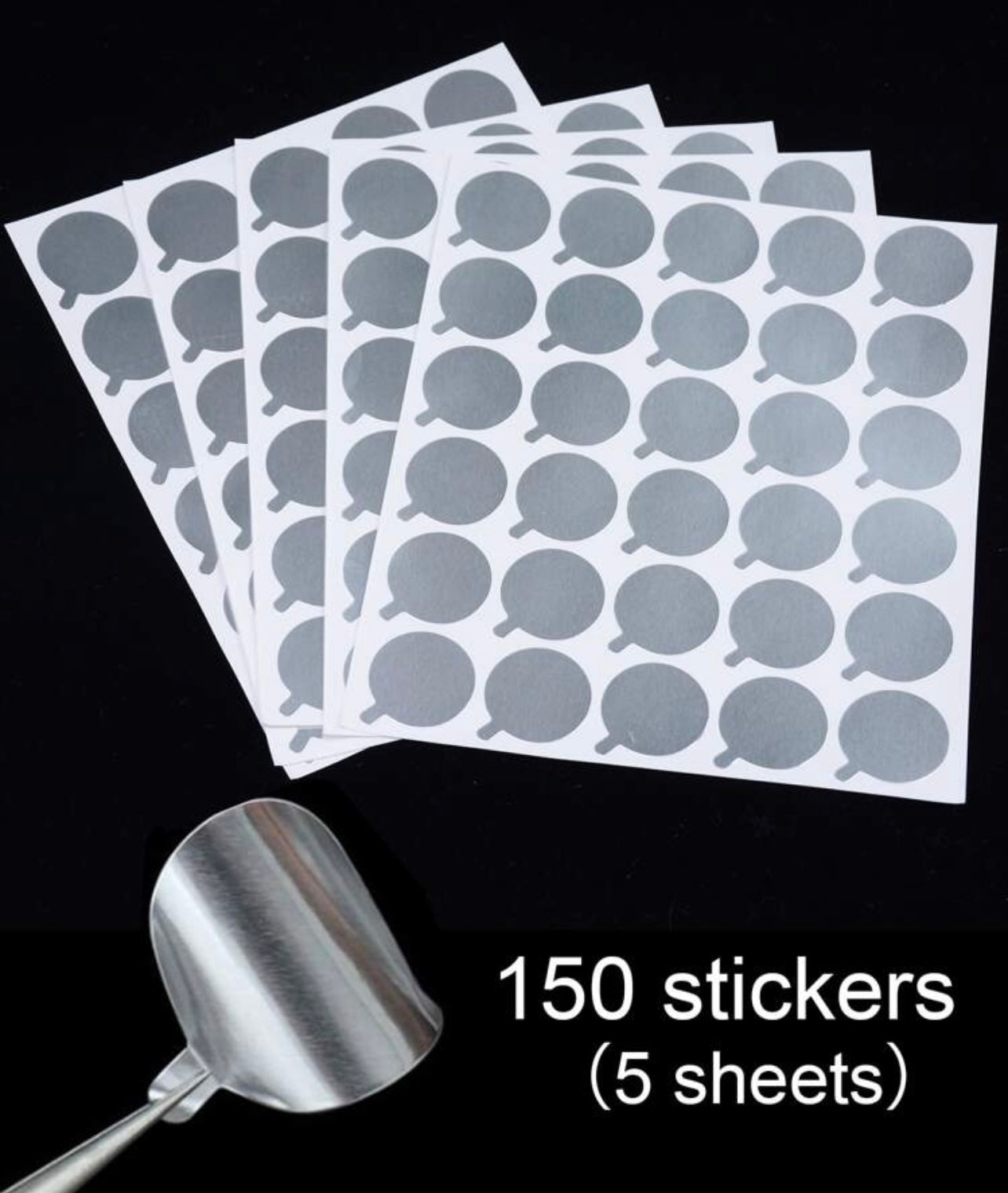 Disposable Eyelash Extension Glue Tinfoil Stickers/Glue Foil Holder Pallet 150pcs
