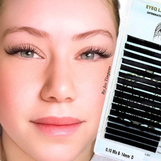 0.10 Individual lashes 8-14mm Dcurl
