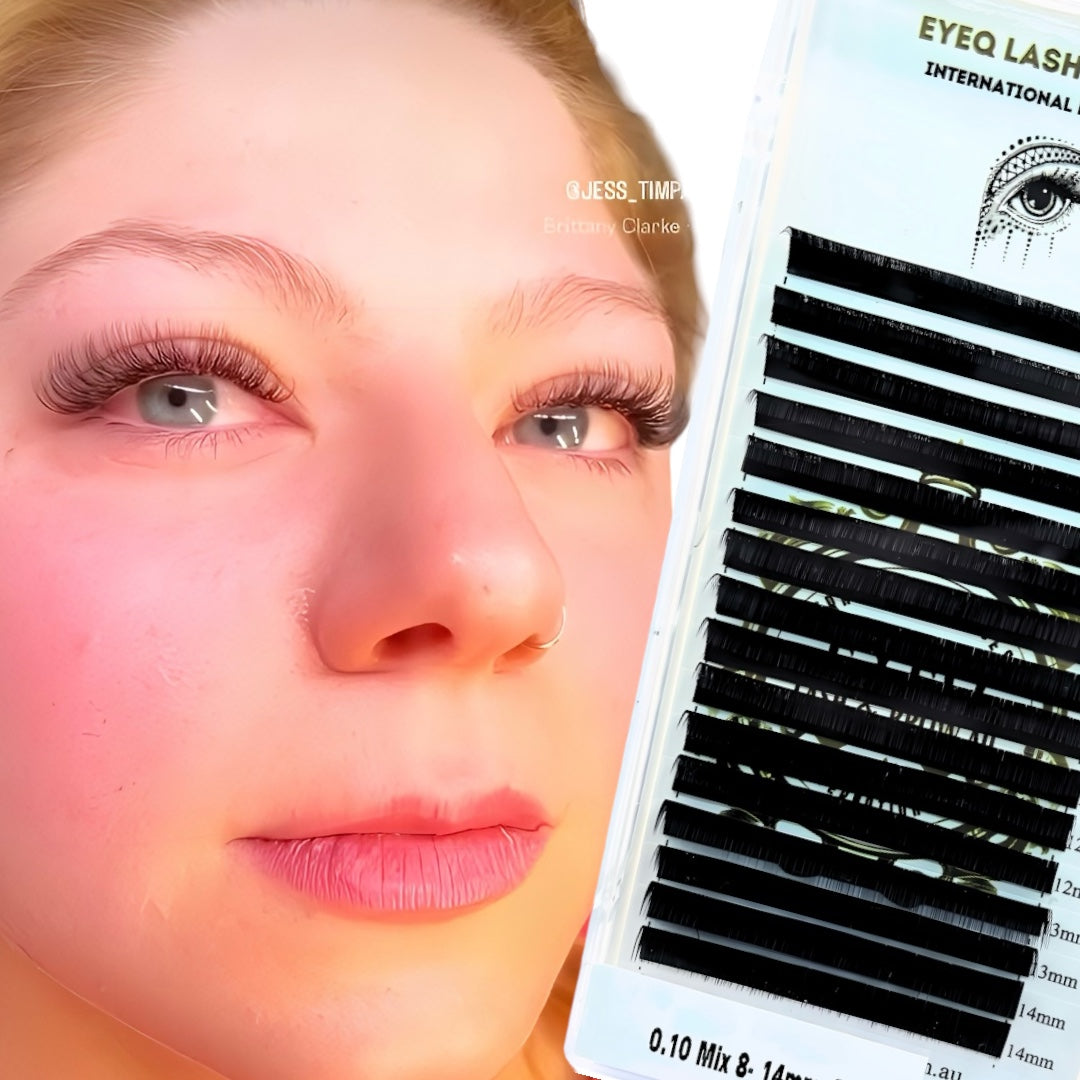 0.10 Individual lashes 8-14mm Dcurl