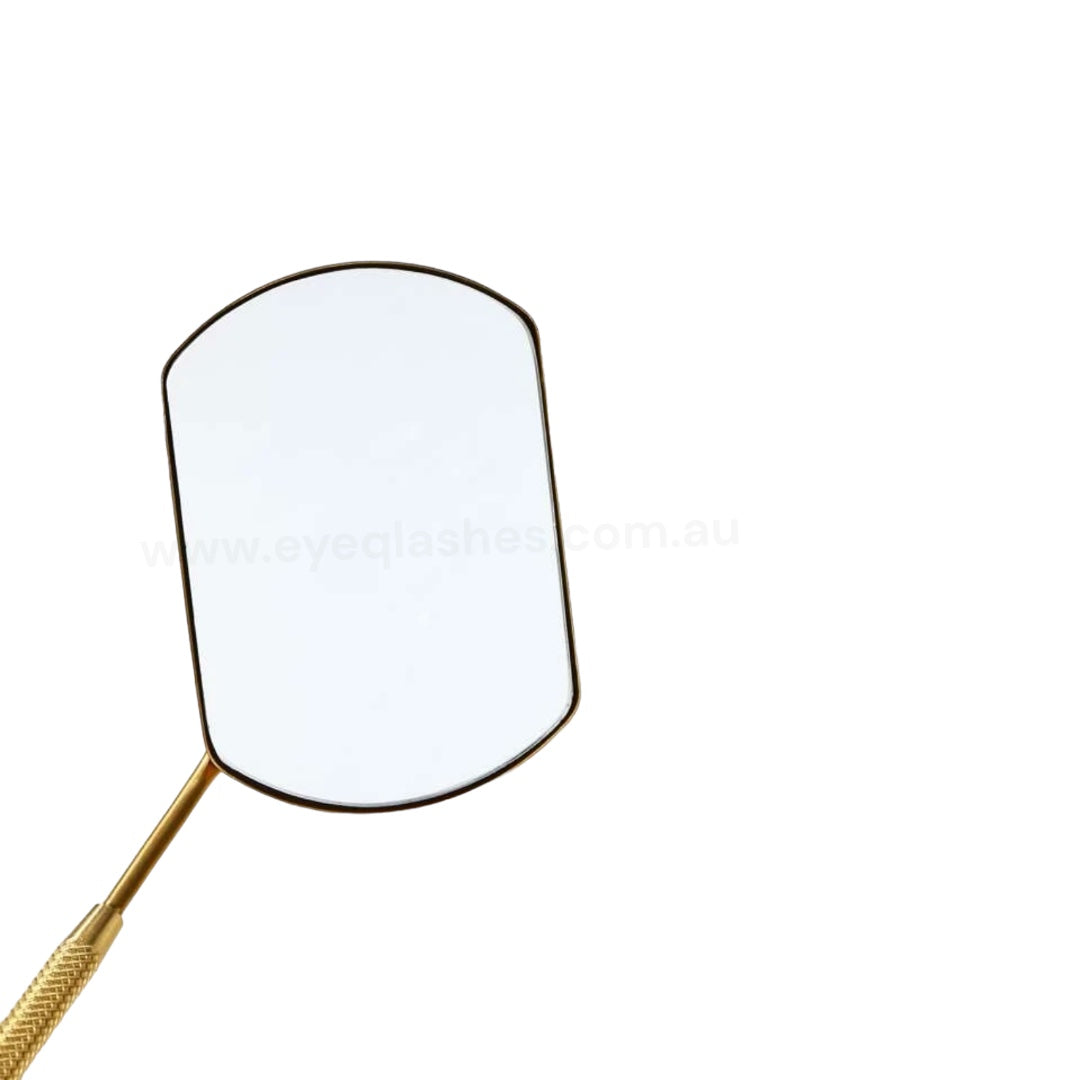 Eyelash Mirror Stainless GOLD